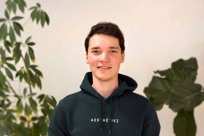 Nieuwe medewerker Christiaan